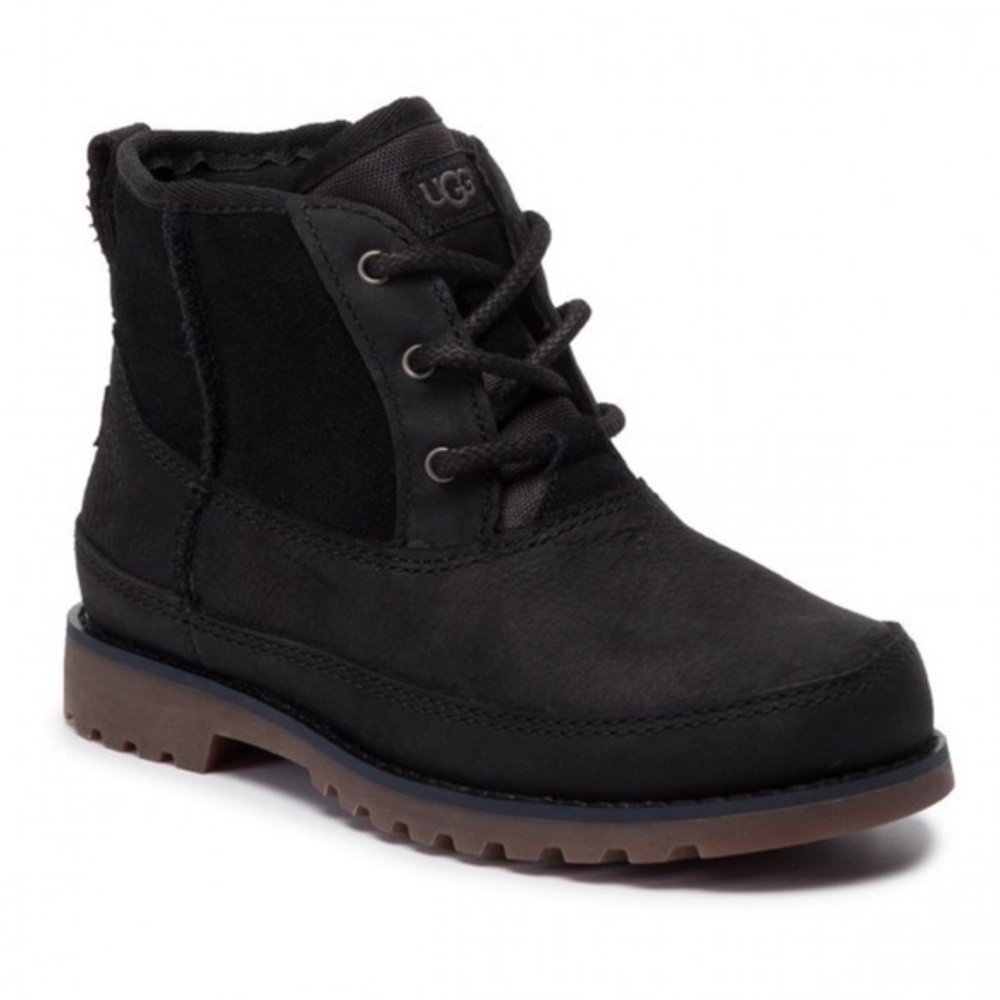 Ugg Toddler T Bradley Black Boots Suede 8
